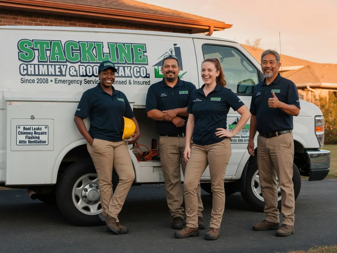Chimney flashing repair company in Lenorah, TX
